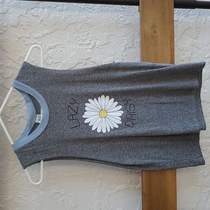 Lazy Daisy Gray Tank Top